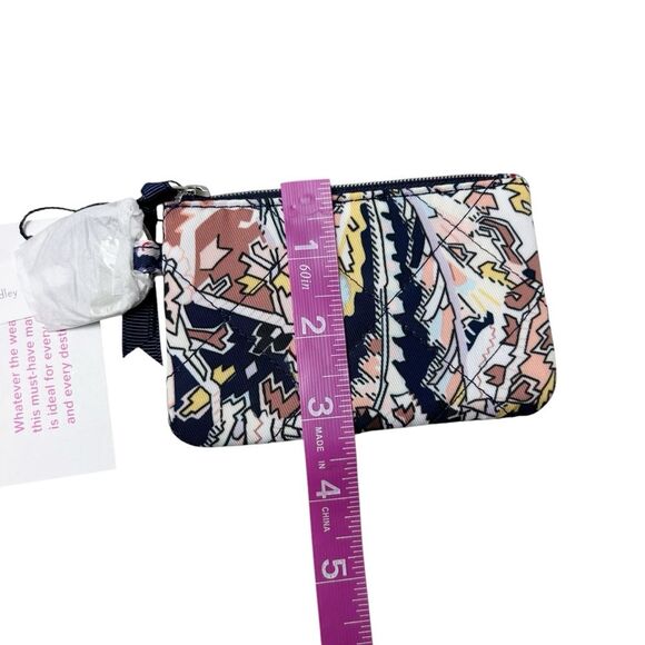 Vera Bradley Zip ID Case in Tangier Paisley NWT - Picture 4 of 5